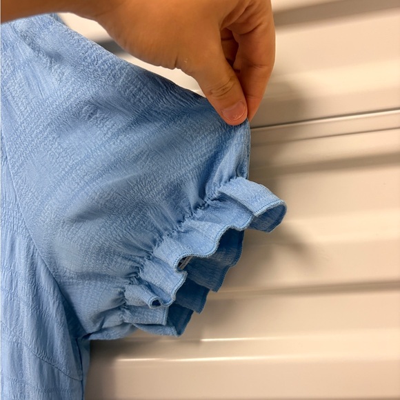 Shien Women’s Blue Short Sleeve Summer Dress Sz large - Picture 5 of 6